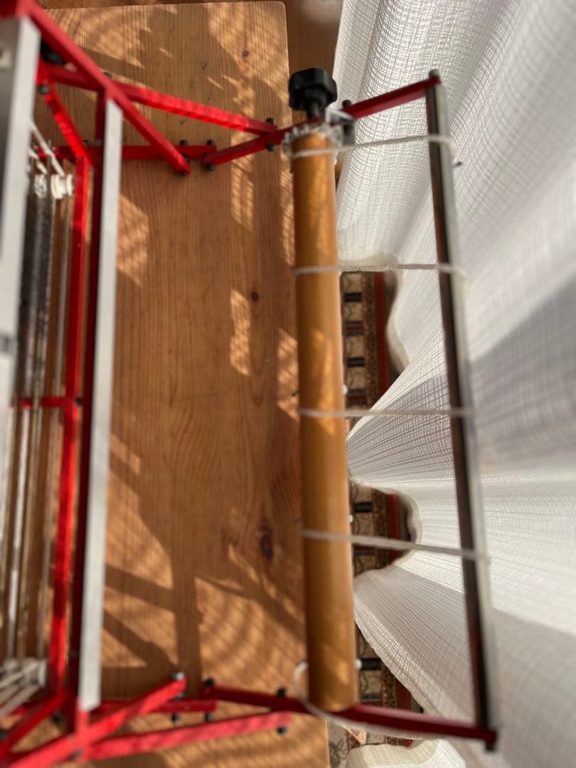 東京手織機 ハンディールーム400 8枚綜絖 二重ビーム付き