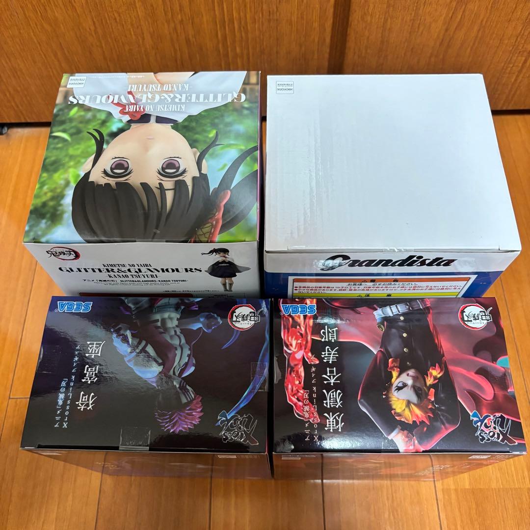 未開封品』鬼滅の刃 フィギュア4体セット - メルカリ