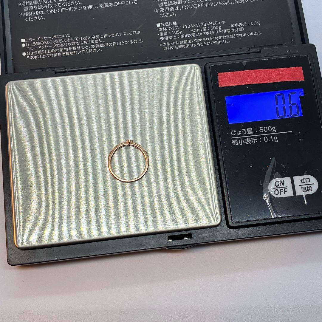 ete k10 リング　指輪　0.01 ゴールド
