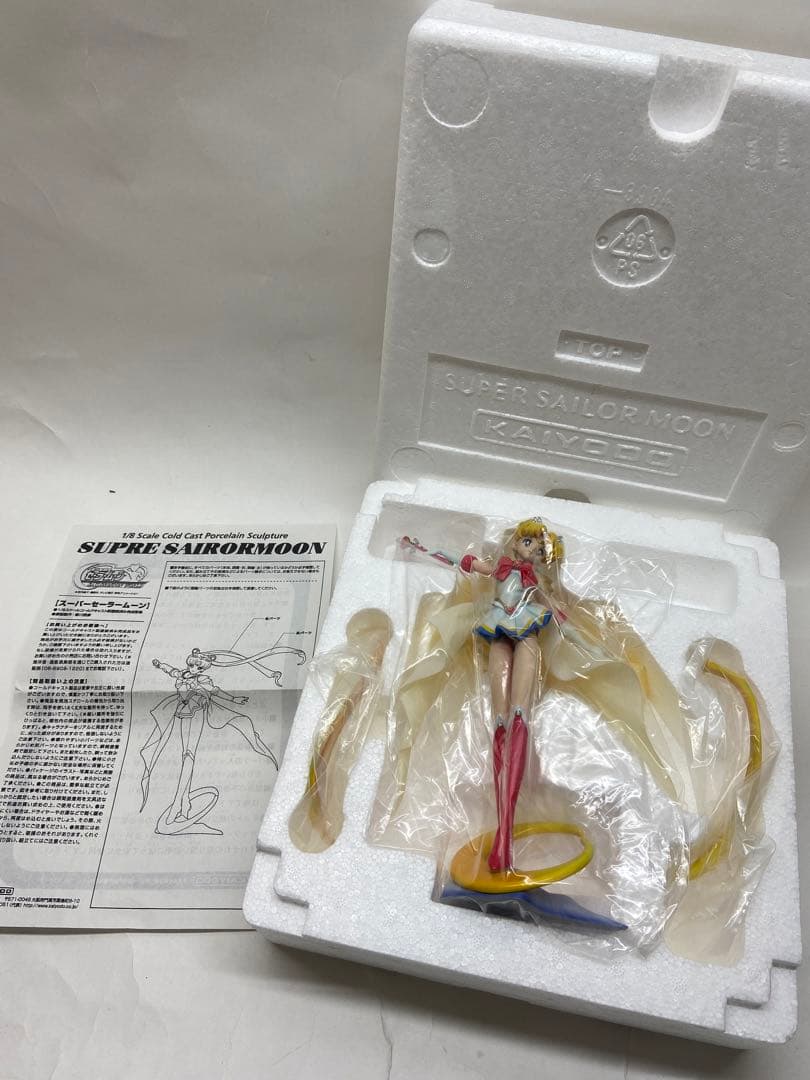 スーパーセーラームーン海洋堂フィギュア　コールドキャスト
