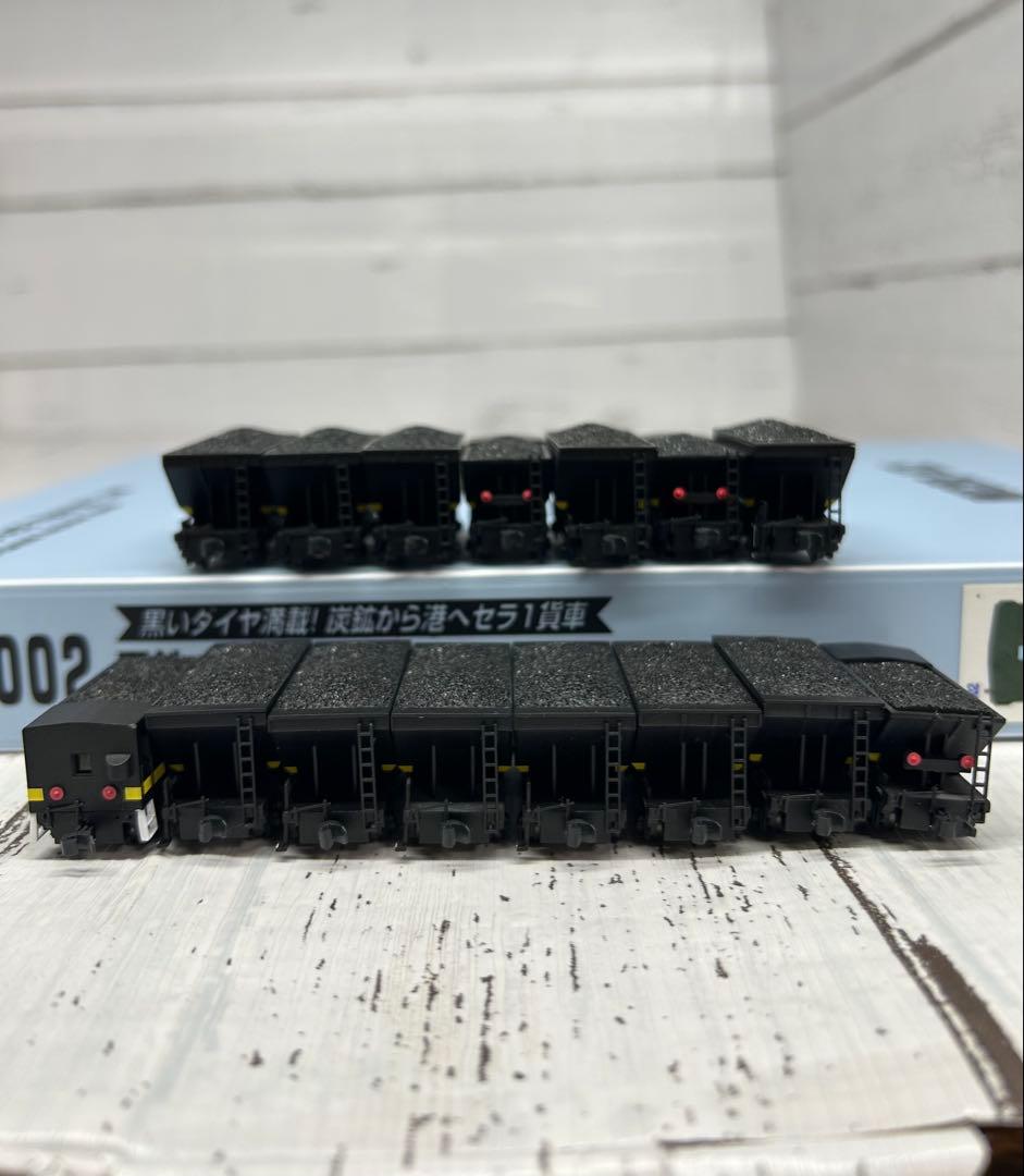 ①MICRO ACE A-3002 国鉄 セラ・セフ！黄帯石炭輸送列車15両
