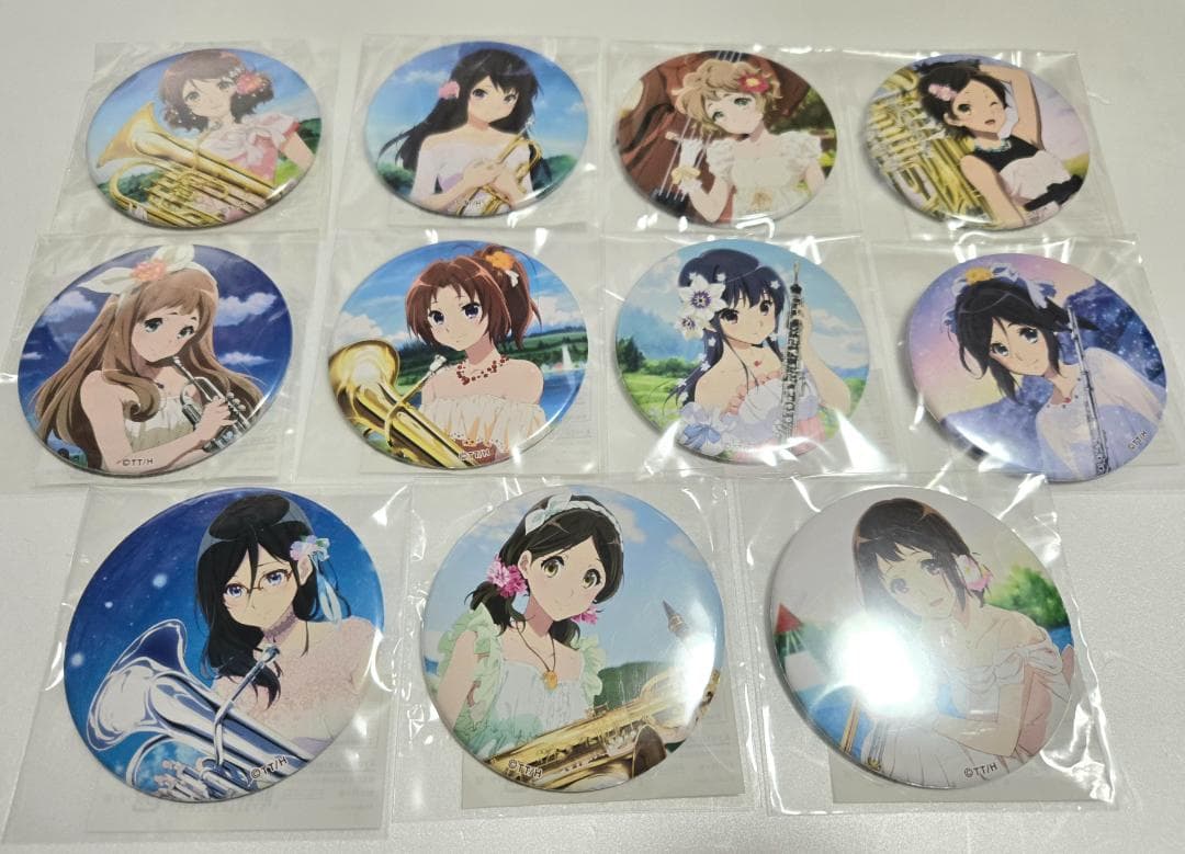 響け!ユーフォニアム Birthday Concert 缶バッジ 加藤葉月