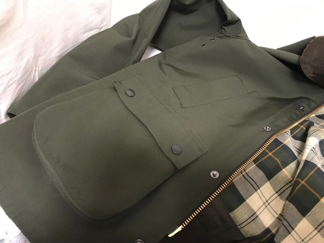 美品 Barbour（バブアー）× BEAMS F（ビームスF）別注