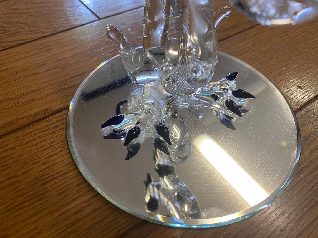 ディズニーランド シンデレラ城 ガラス細工 ドラゴン 龍 - メルカリ