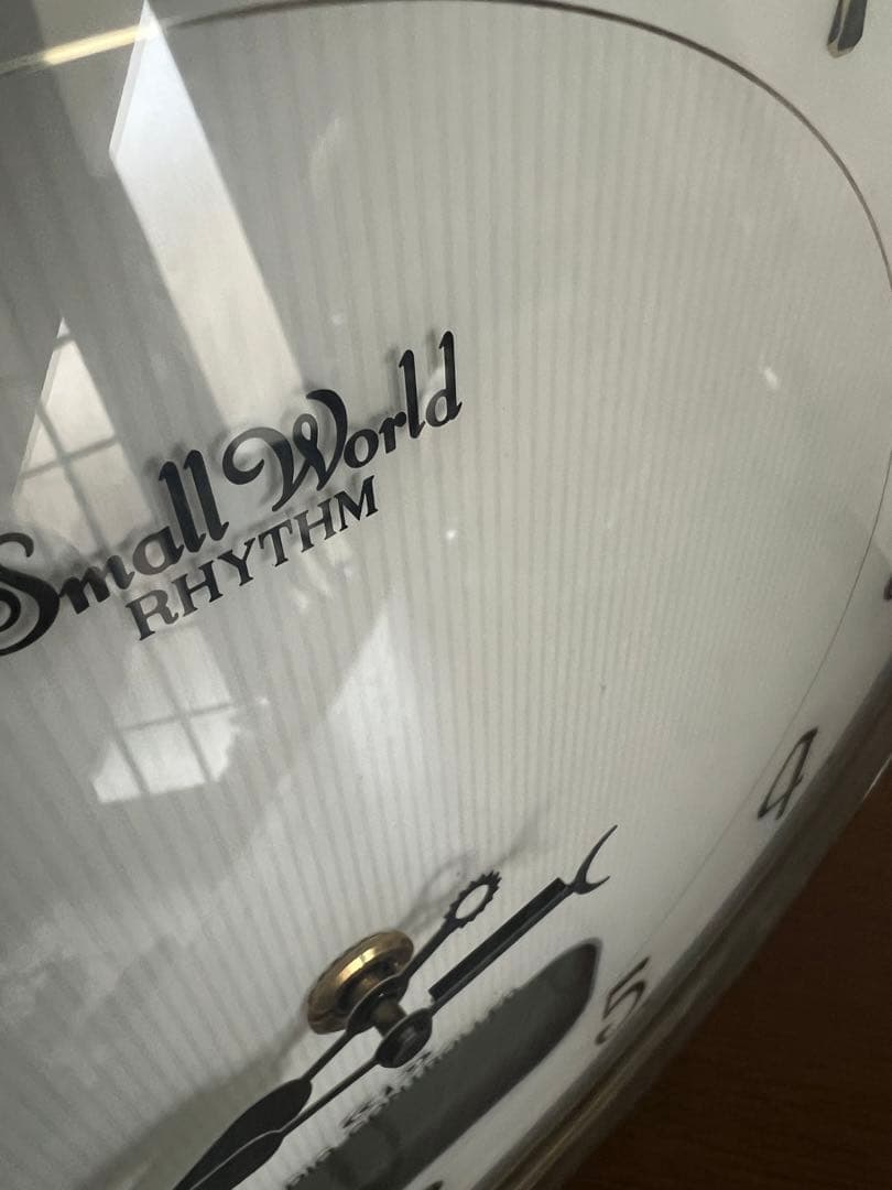 電波時計　からくり時計　スモールワールド　RHYTHM　リリパットホール