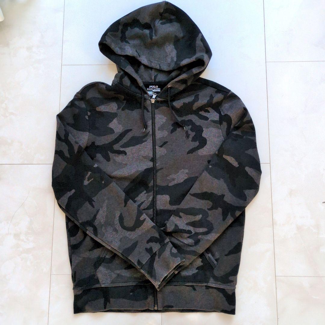 POLO RALPH LAUREN パーカー M カモフラージュ