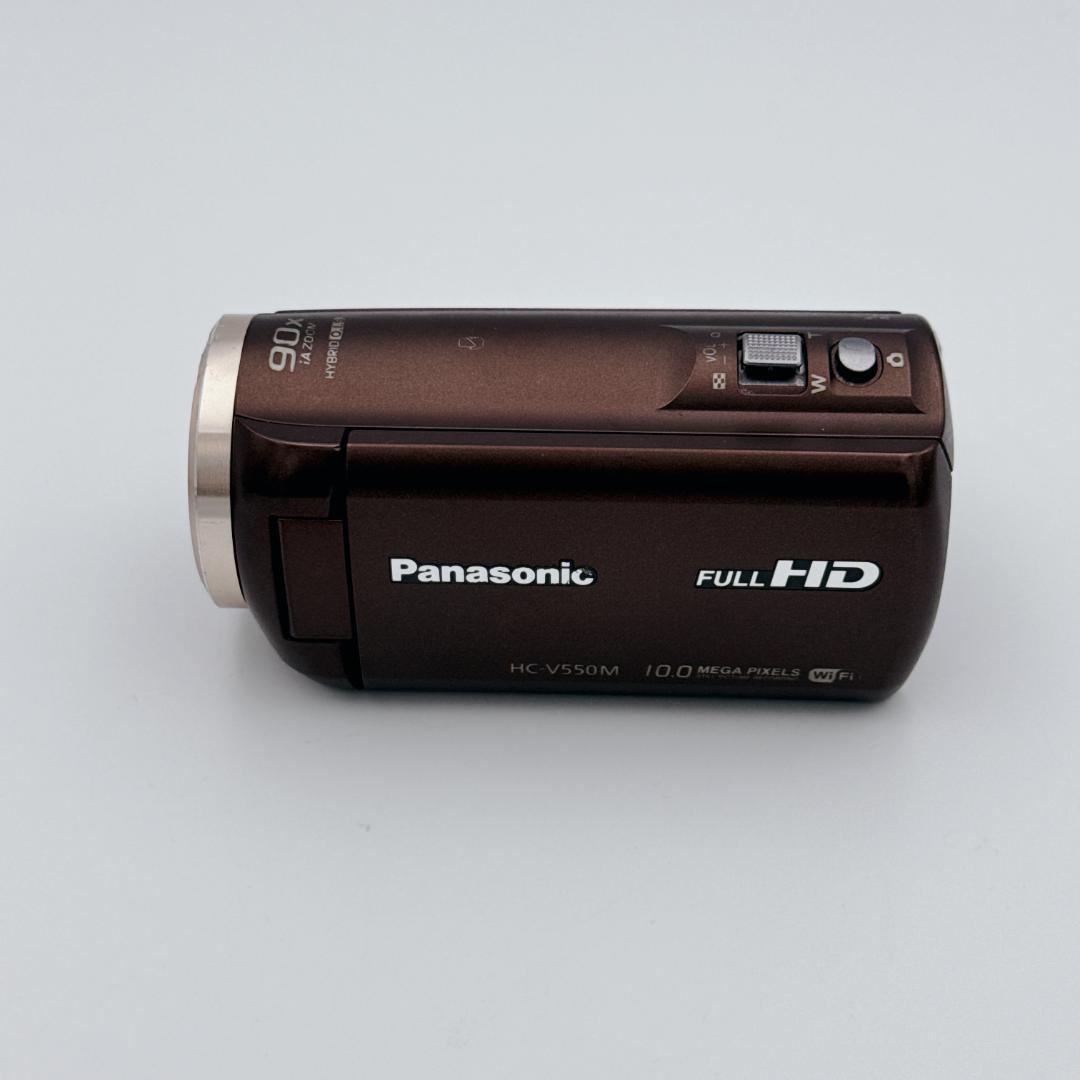 【美品】Panasonic デジタルハイビジョンビデオカメラ HC-V550M