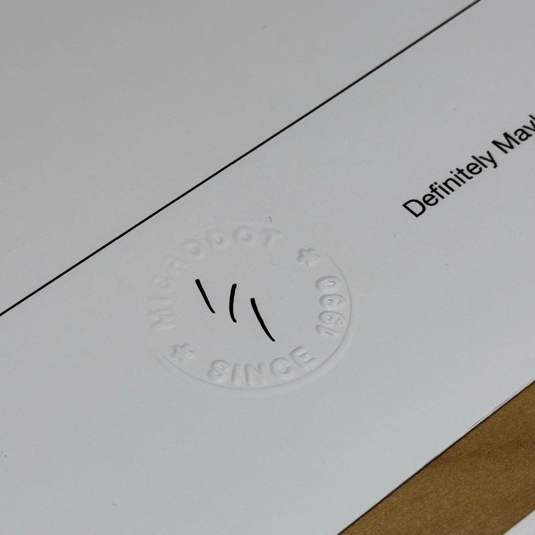 definitely maybe 直筆サイン OASIS ファーストアルバムロゴ - メルカリ