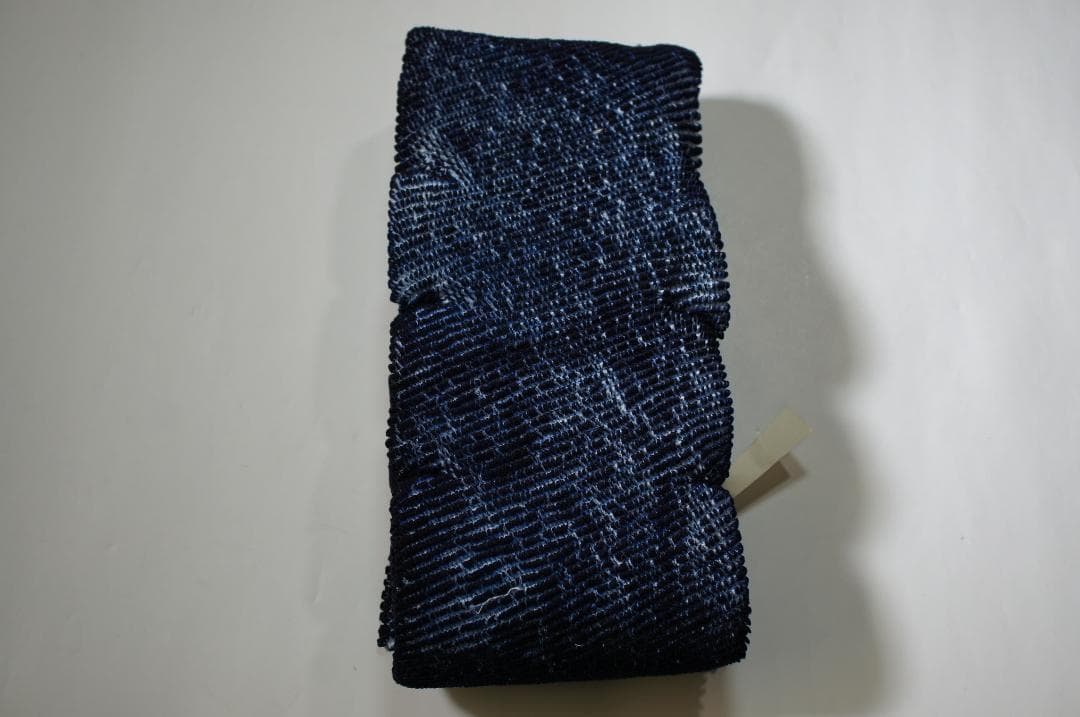 本場有松鳴海手絞り◆浴衣反物◆総絞り◆紺系◆ アンティーク