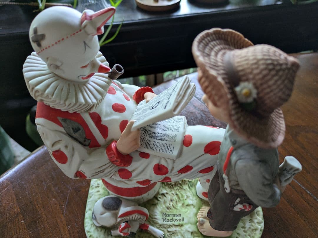 入手困難！1000体限定 サーカス ノーマンロックウェル イブニングポスト 箱付