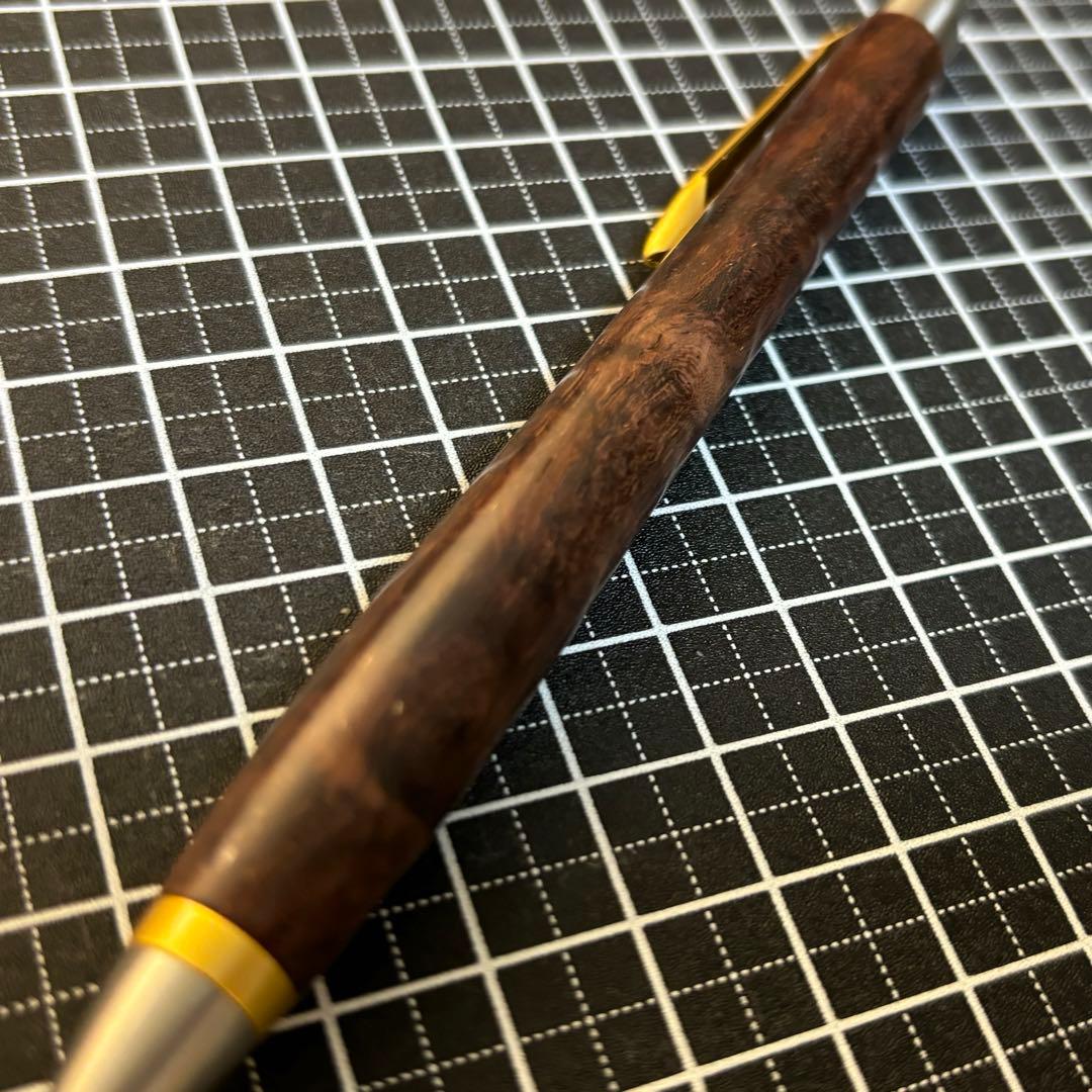 ウッドペンクラフト インドローズ・オーロラ杢 木軸 オンライ