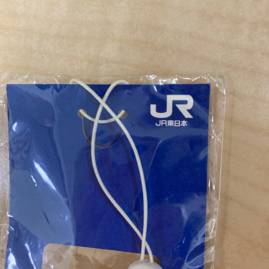 JR東日本 スノートレイン 携帯ストラップ 白クマ レトロ