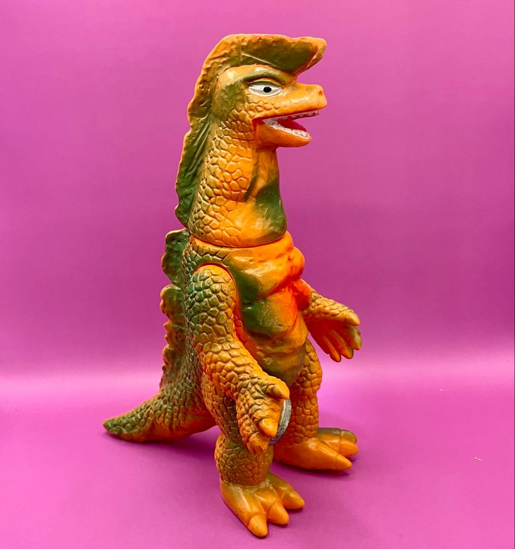 ゴーストロン磁石付き ブルマァク ソフビ人形本物保証当時物 マルサンM1号希少品