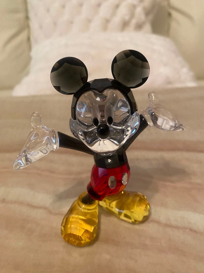 スワロフスキーSwarovski Mickeyミッキークリスタルフィギュア
