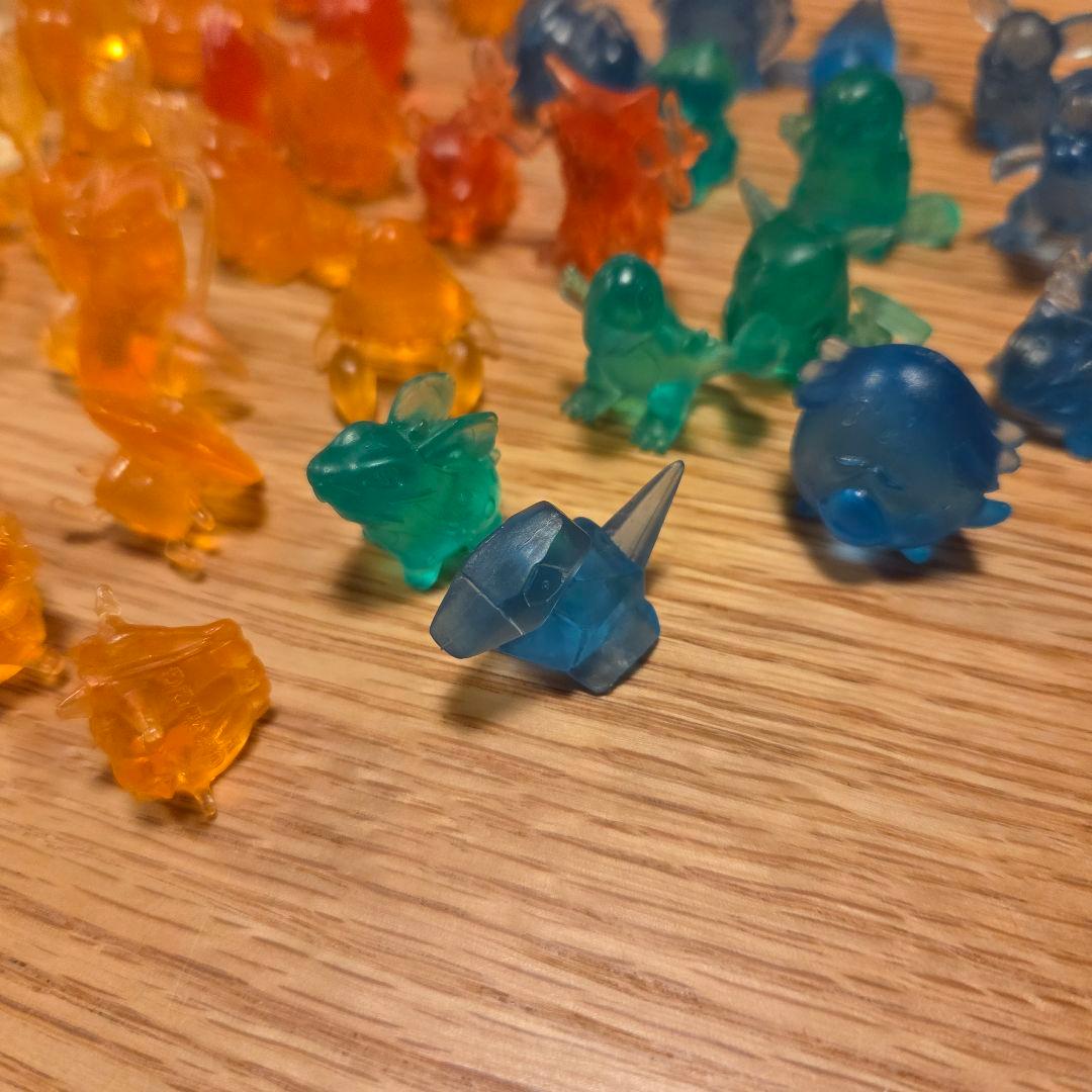 ポケモン クリアフィギュア 約70匹 塩ビ 消しゴム T116593693 - ゲーム