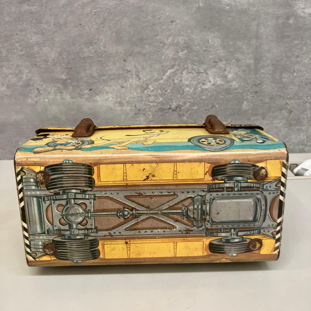 ヴィンテージ アラジン ウォルト・ディズニー スクールバス ランチボックス