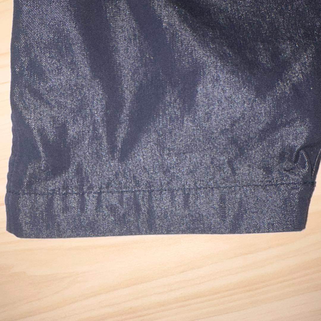 トリココムデギャルソン　ネイビーデニムサルエルパンツ