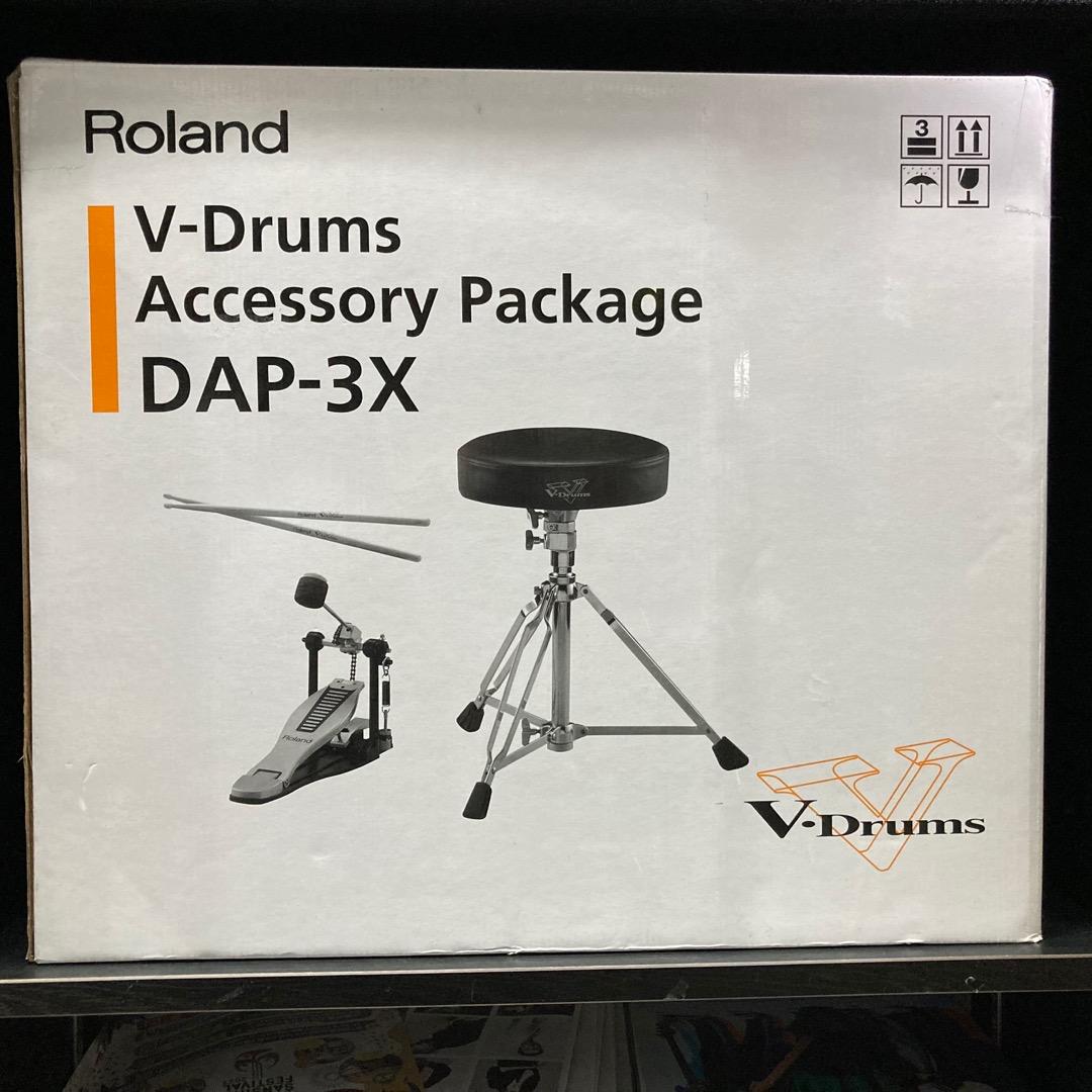 Roland DAP-3X ドラムスローン キックペダル説明書付き Roland DAP-3X