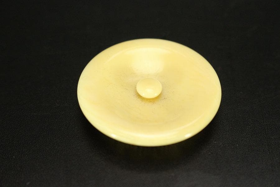 茶道具 瀬戸茶入 良蓋 美品(A777)