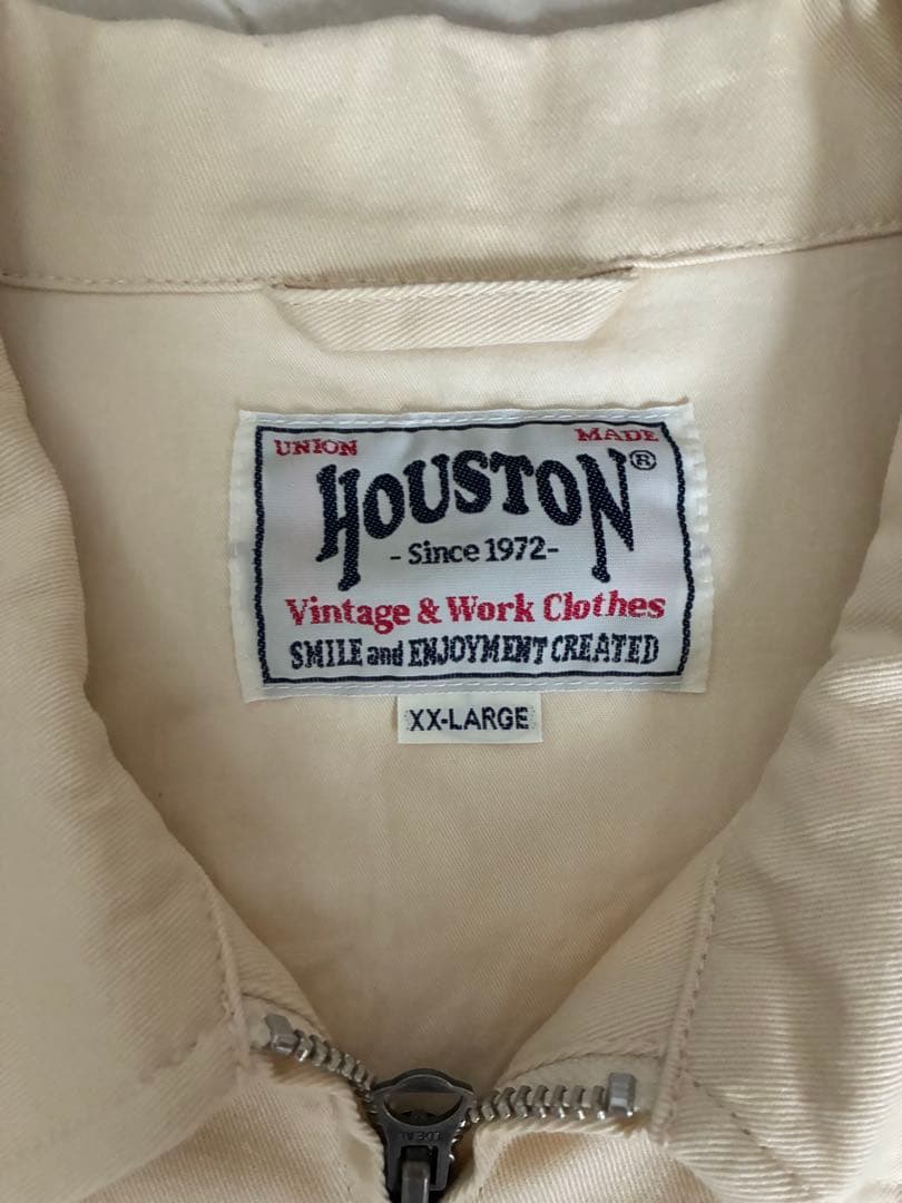 HOUSTON EMB HARRINGTON JACKET ハリントンジャケット