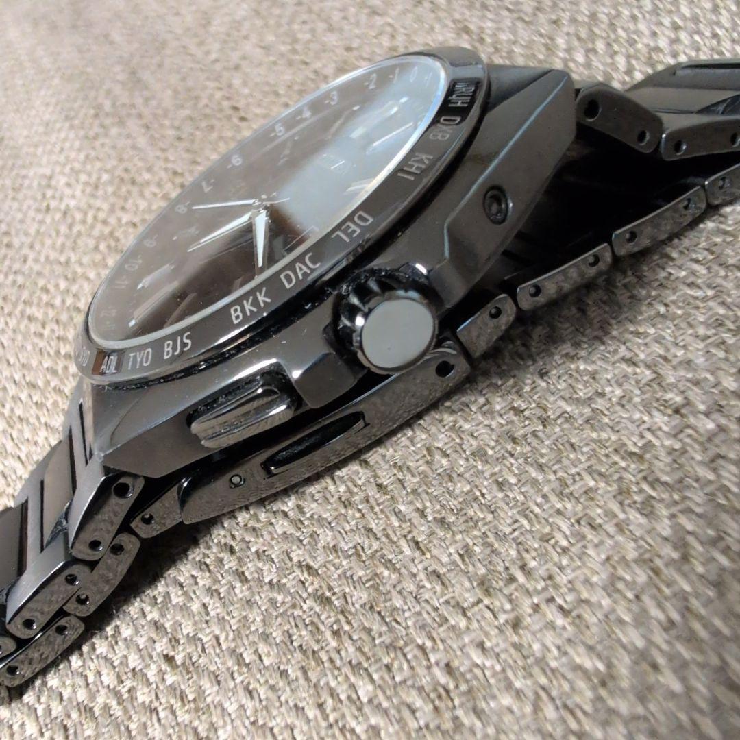 【美品】CITIZEN アテッサ ACT Line ブラックチタニウム