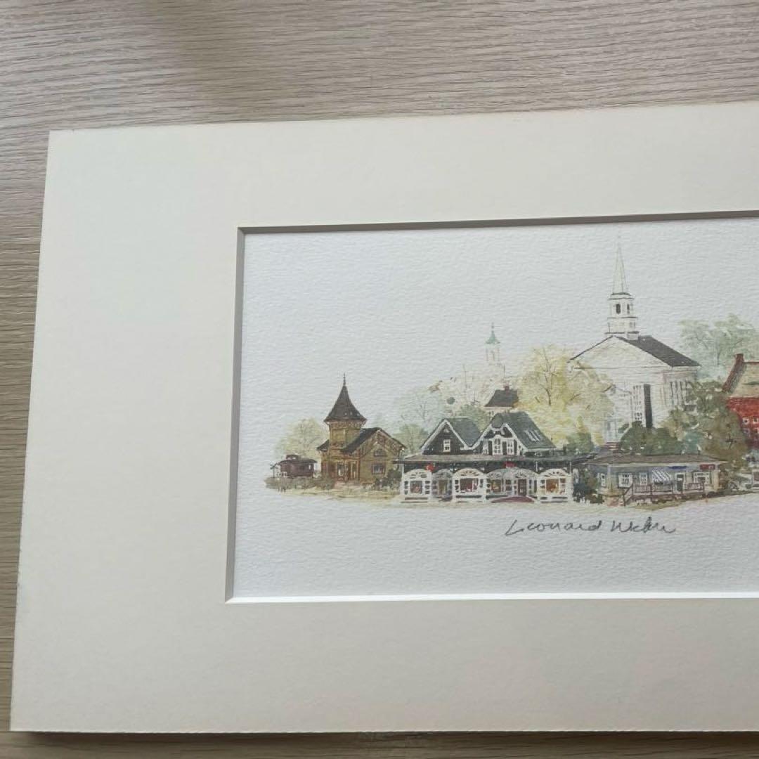 レオナルドウェーバー チャットハム リトグラフ Edition 210/350