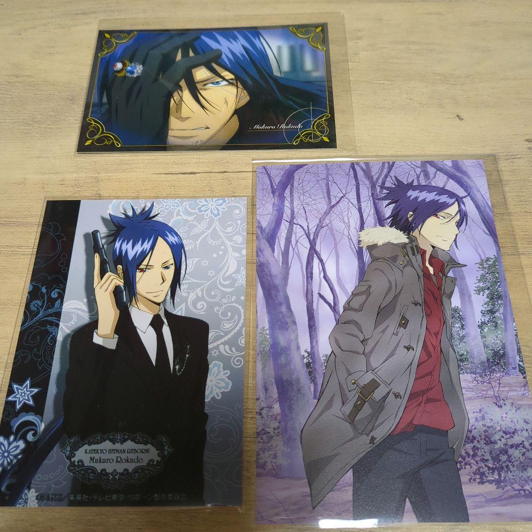 六道骸 家庭教師ヒットマンREBORN リボーン ブロマイド ポスカ 雲雀恭弥