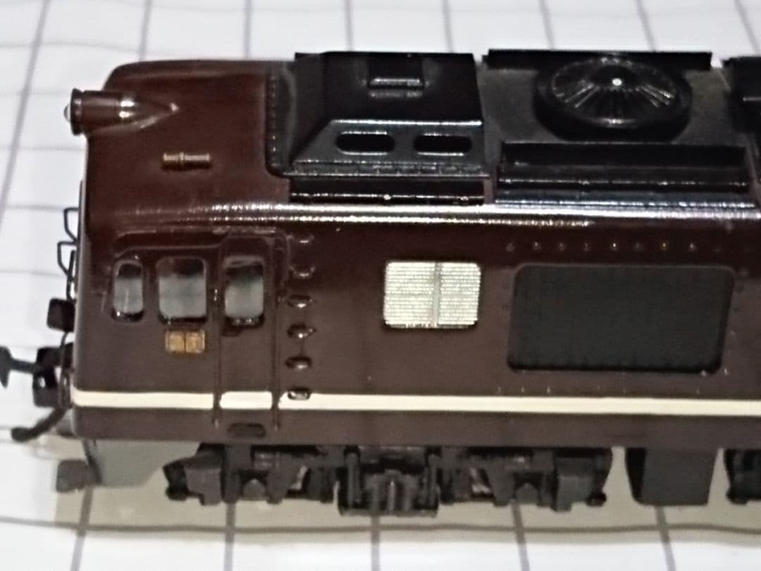 HOゲージ 天賞堂 DF50 茶 (元箱無し) ディーゼル機関車 鉄道模型 DL