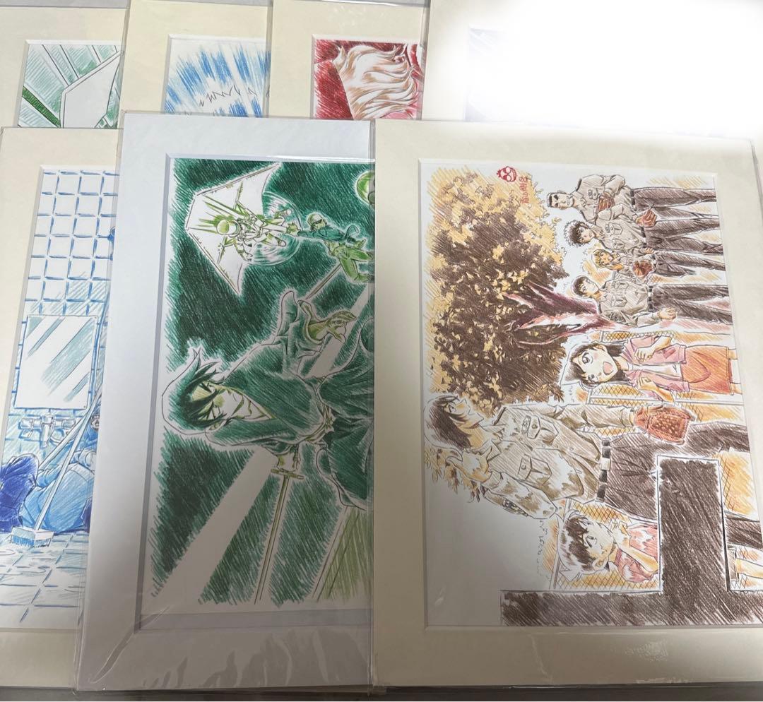 名探偵コナン 複製原画 青山剛昌 サンデー 応募者全員サービス 警察学校