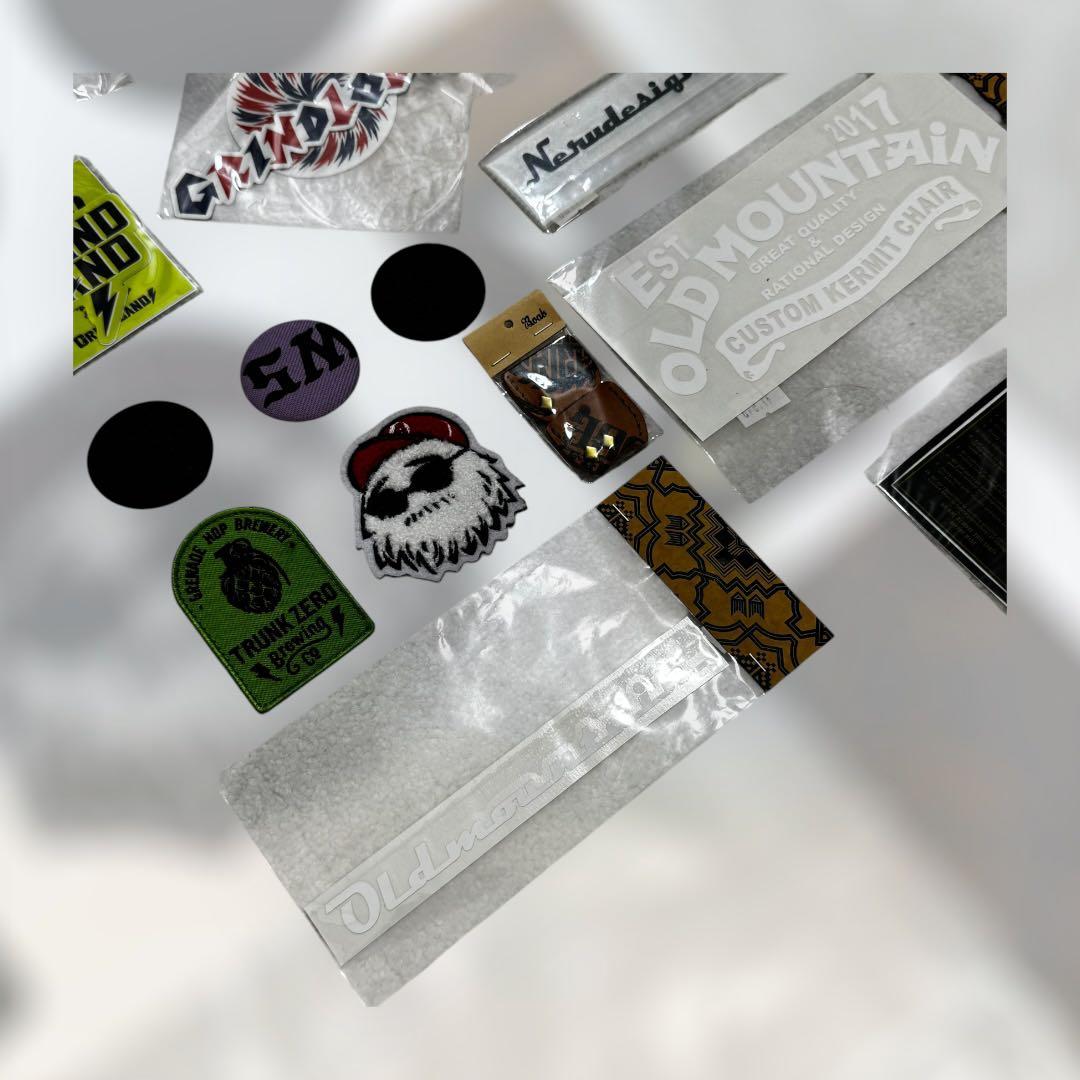 ガレージブランド ステッカー ワッペン キーカバー いろいろセット