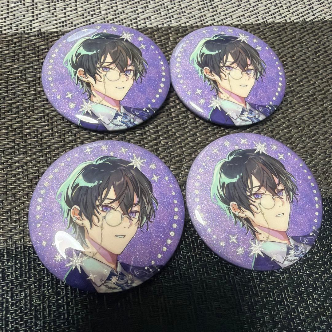 ②IMPACT ランダムキラキラ缶バッジ月組 四季凪アキラ 4点セット