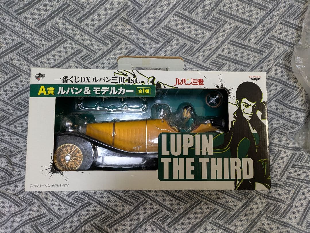 未開封品 一番くじDXルパン三世 1st. A賞ルパン＆モデルカー 【