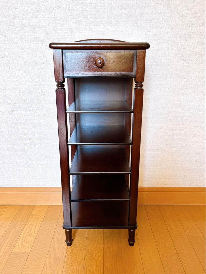 maruni マルニ 電話台 花台 木製 収納家具 キャビネット チェスト