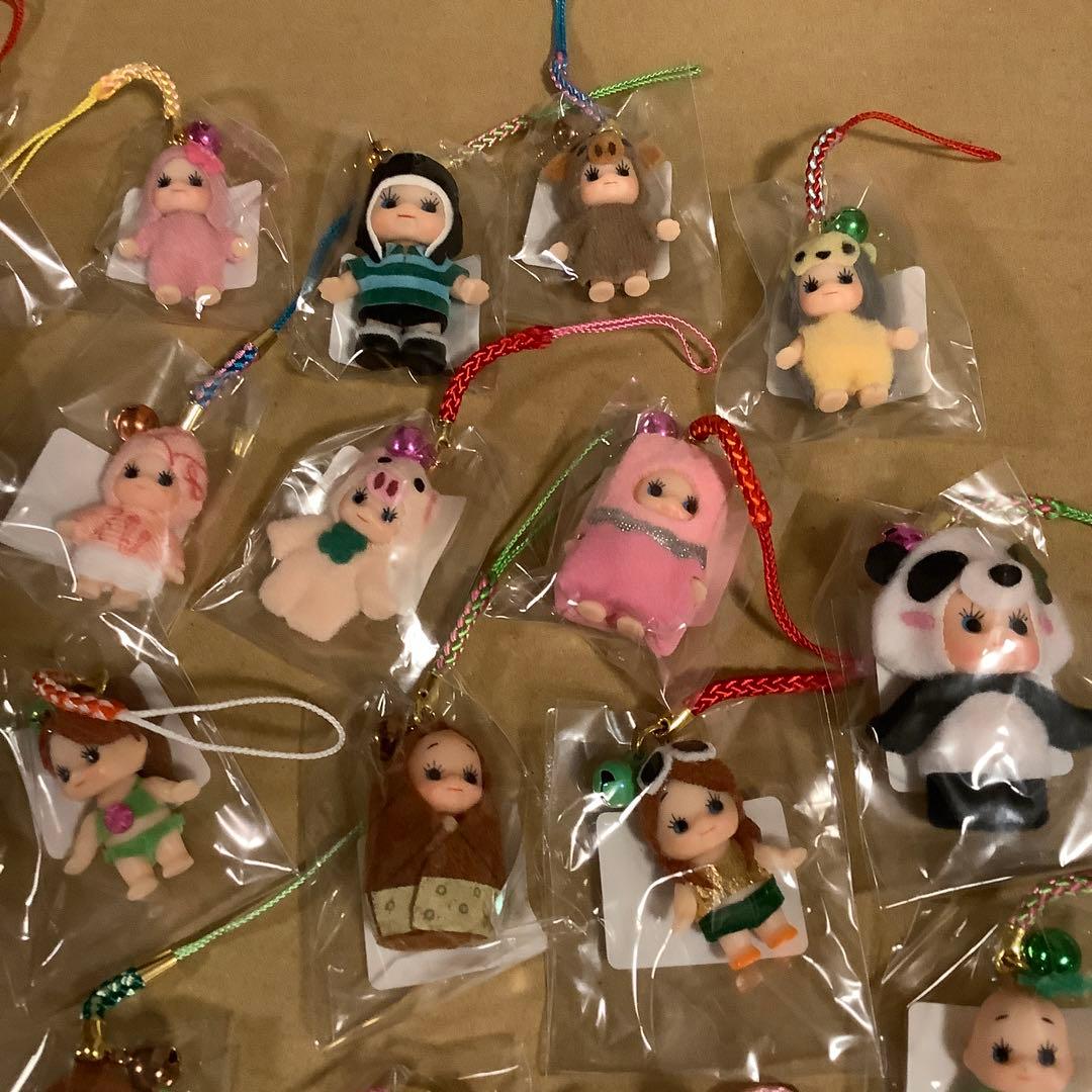 キューピー　根付け　ストラップ 34個セットNO.6