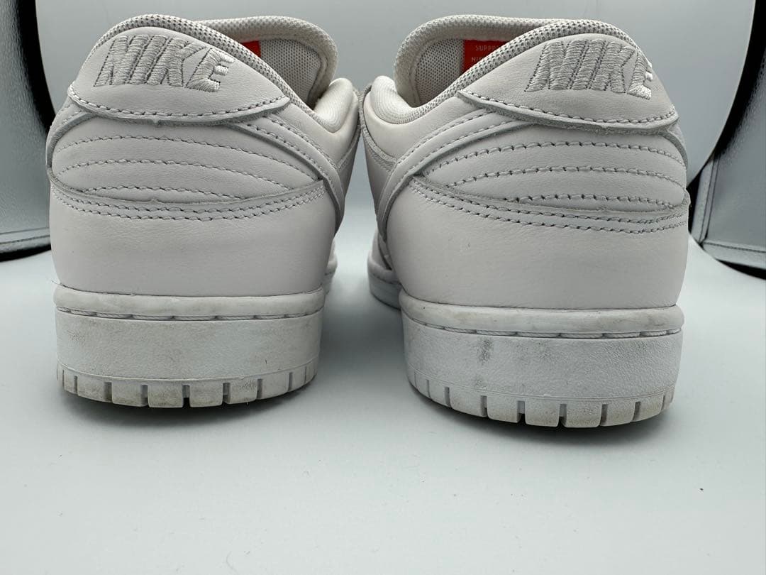 NIKE SB DUNK LOW PRO ”TRIPLE WHITE\"26.5