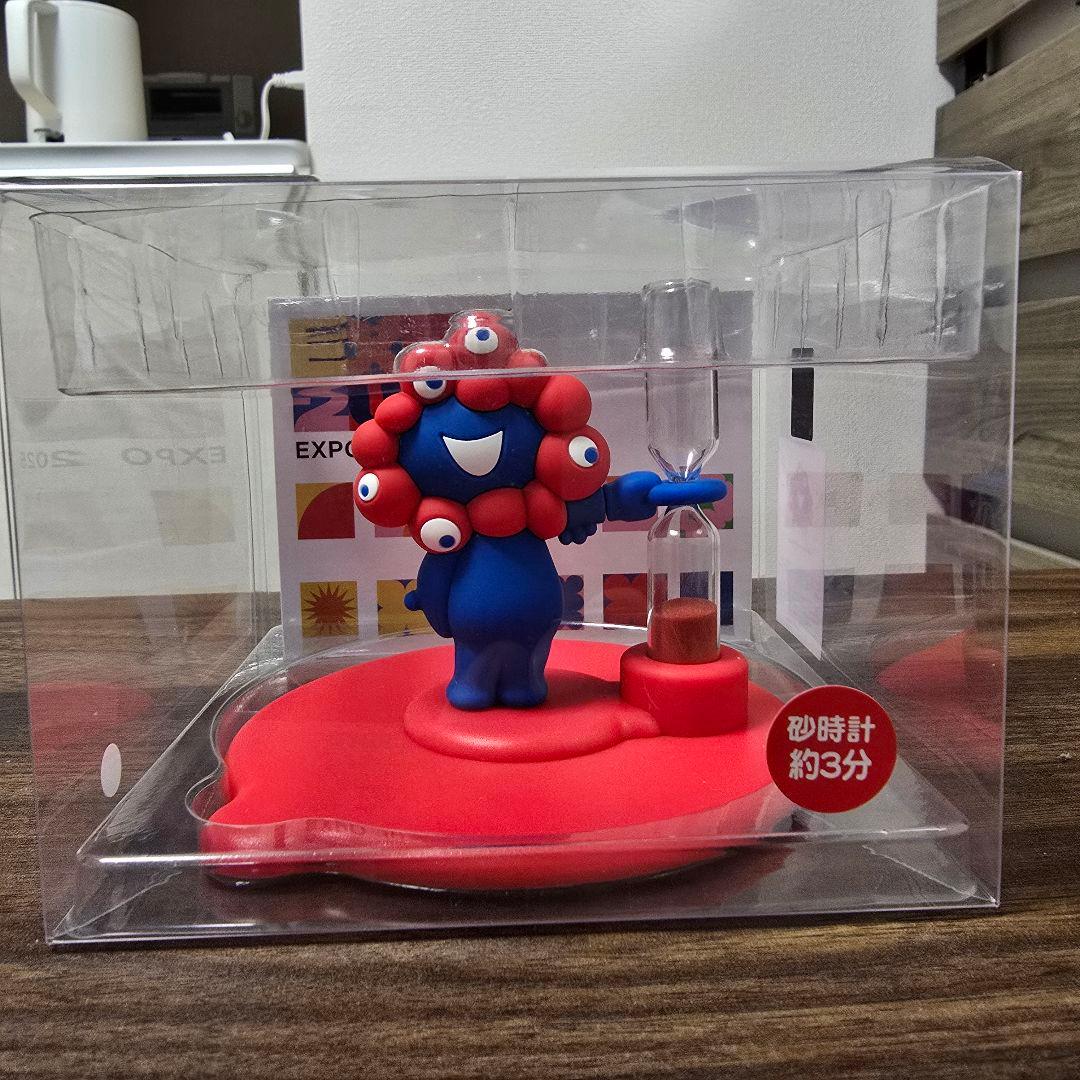 EXPO2025 ミャクミャク砂時計付きカップ麺ストッパー 大阪万博 新品未