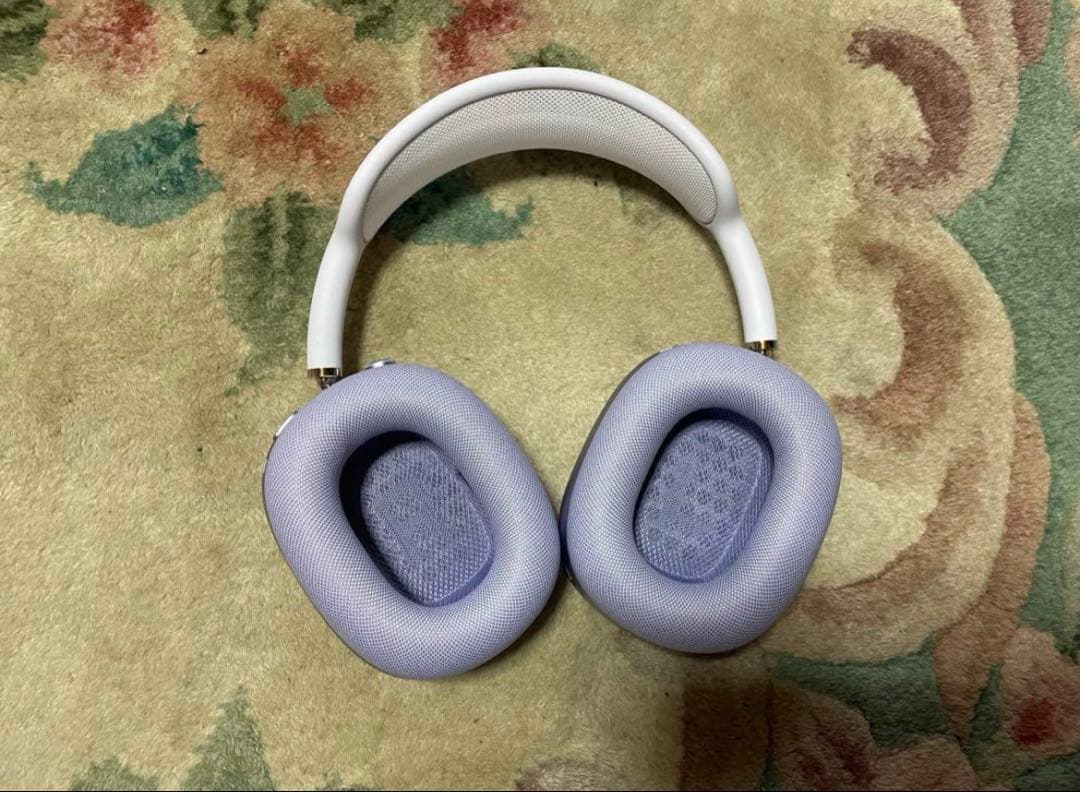 AirPods Max パープル 美品 Apple 純正 箱付き