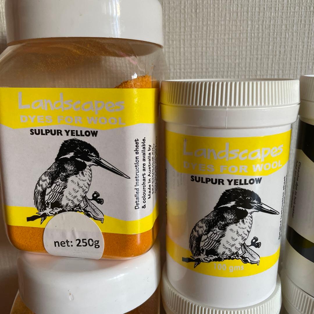 Landscapes ウール用染料セット　４色
