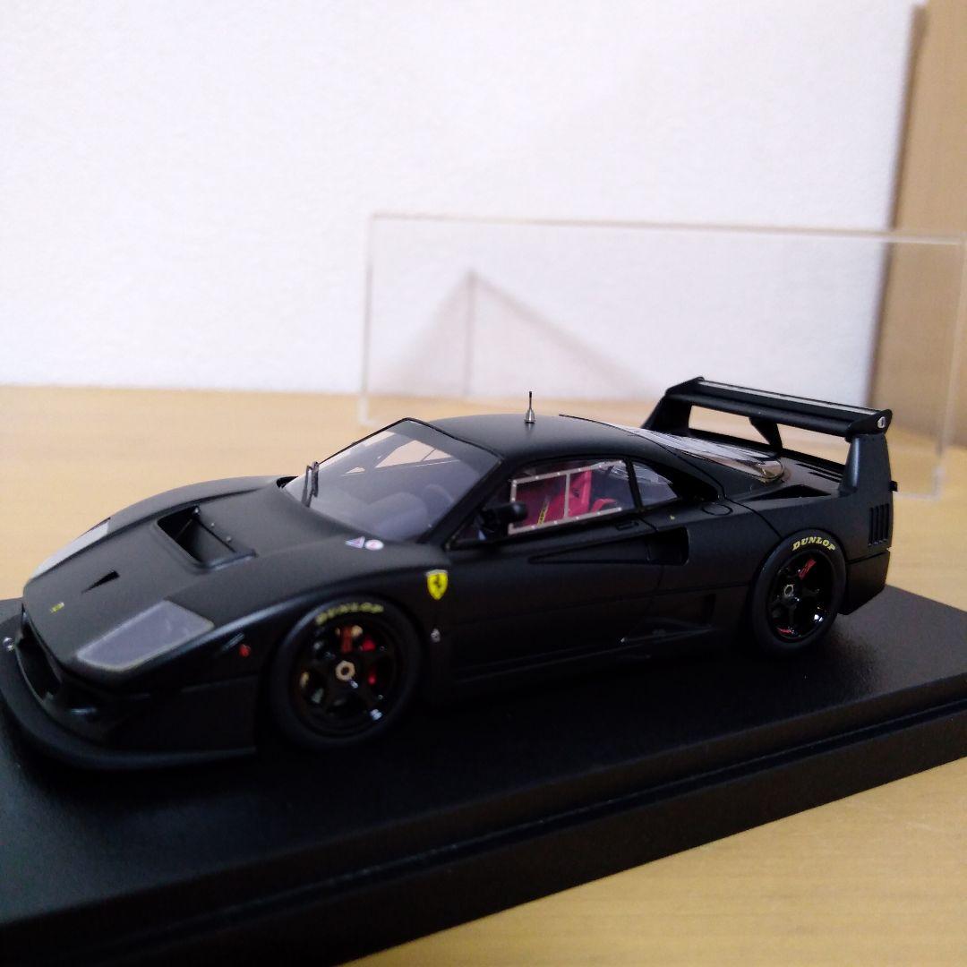 メイクアップ 1／43 Ferrari F40 LM テストカー マットブラック MakeUp