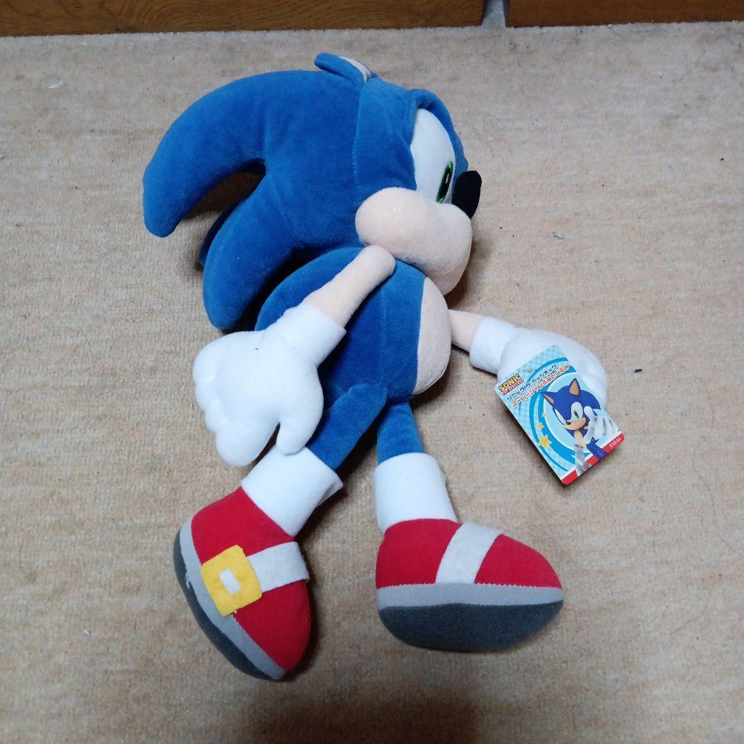 ソニック ザ ヘッジホッグ SONIC スーパージャンボ ぬいぐるみ SEGA