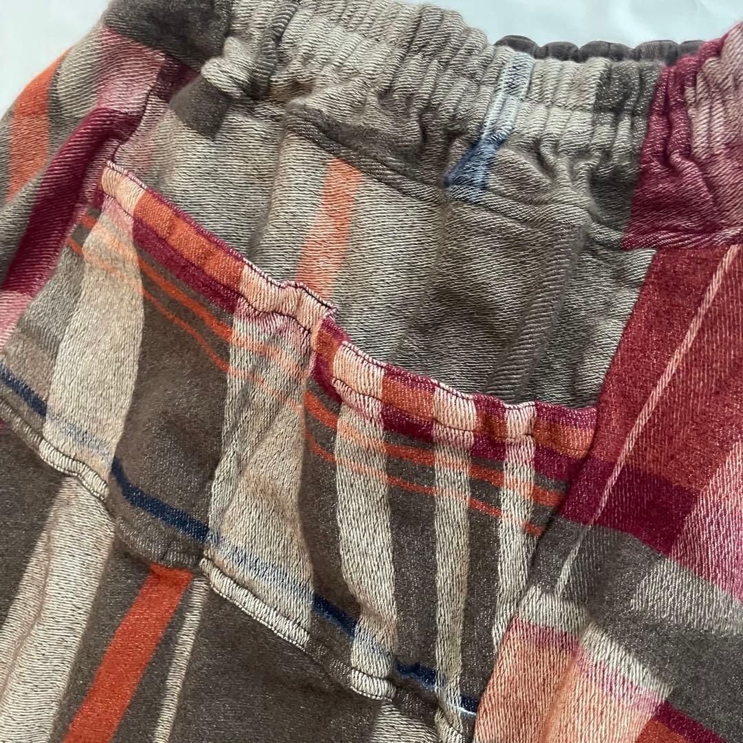 tamaki niime 玉木新雌　ウールフレアスカート　温かみ　ポケット　総柄