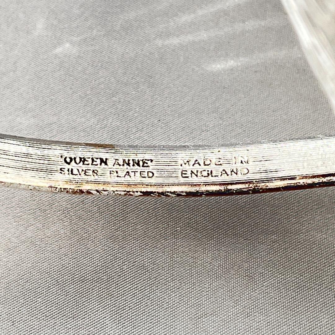 英国】 ケーキスタンド Queen Anne バタフライ式