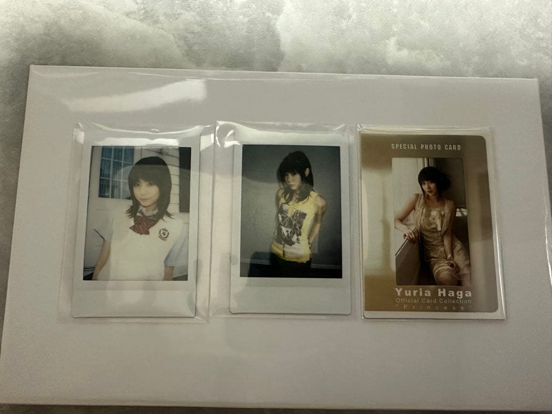 芳賀優里亜Princessアイドルコスチュームカード直筆サインカード