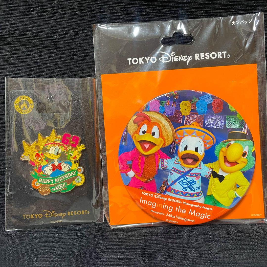 ディズニー 三人の騎士 ドナルド ホセ パンチート ピンバッジ 缶バッジ