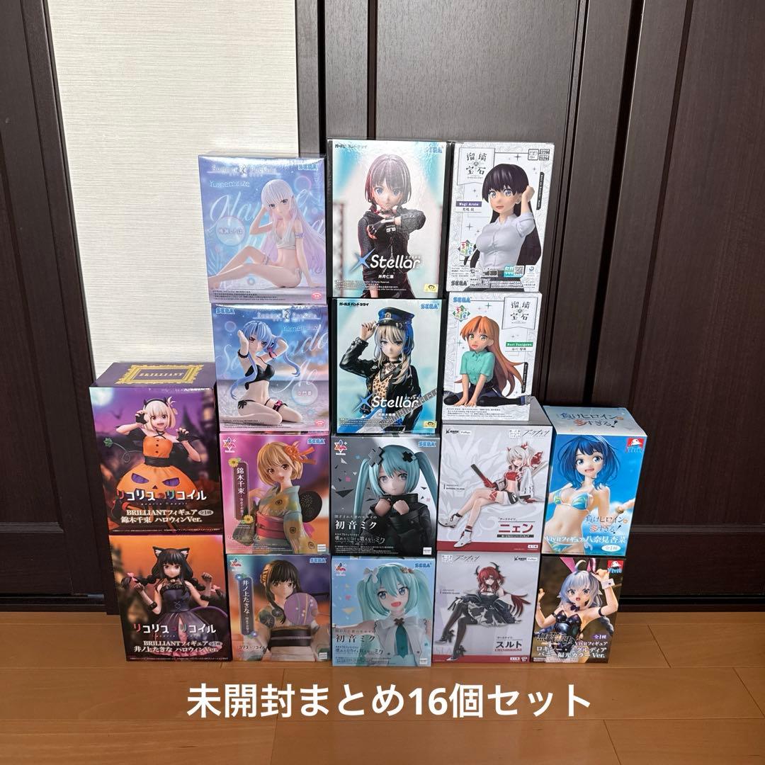 未開封 美少女フィギュア 16個セット - メルカリ