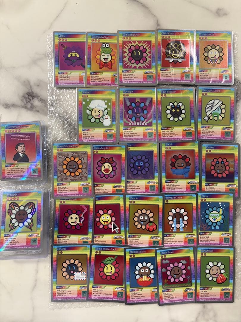 【すず】村上隆NFT購入者限定26枚-UR1枚,SR1枚,R5枚,C19枚 すず】村上隆NFT購入者限定26枚-UR1枚,SR1枚,R5枚,C19枚 8月21日(月