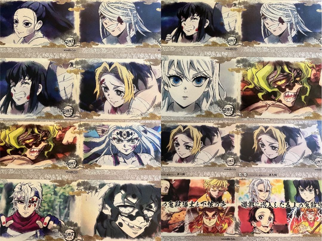 ufotable cafe 過去ランチョンマット まとめ売り 106枚 鬼滅の刃