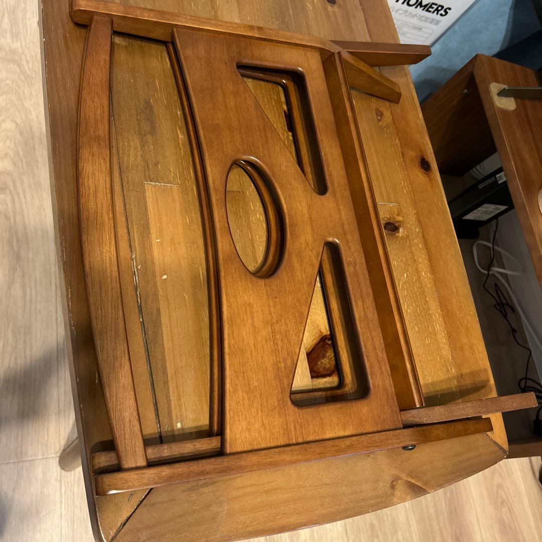 カリモク60 マガジンラック　ウォールナット