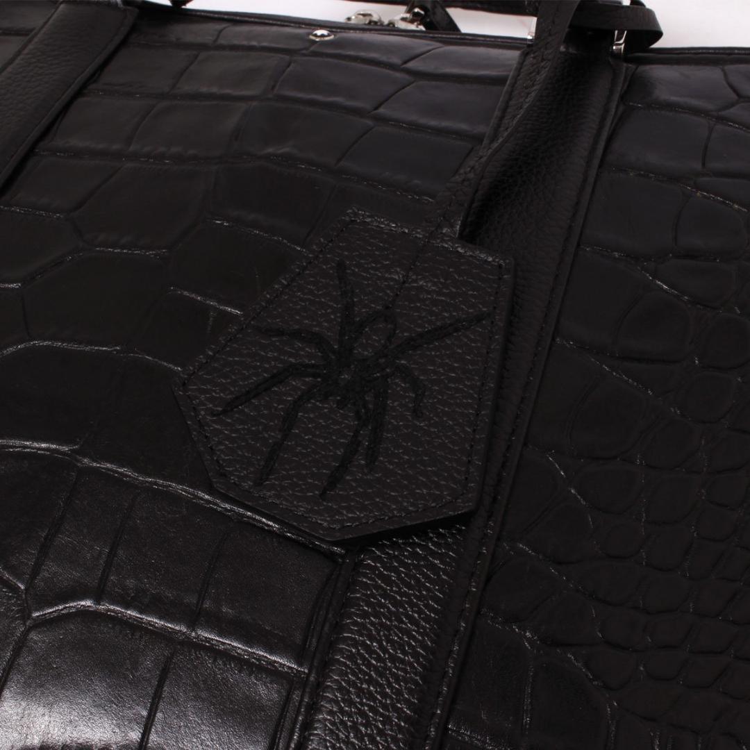 MONTBLANC ブリーフケース スパイダー ブラック モンブラン レ クロコ