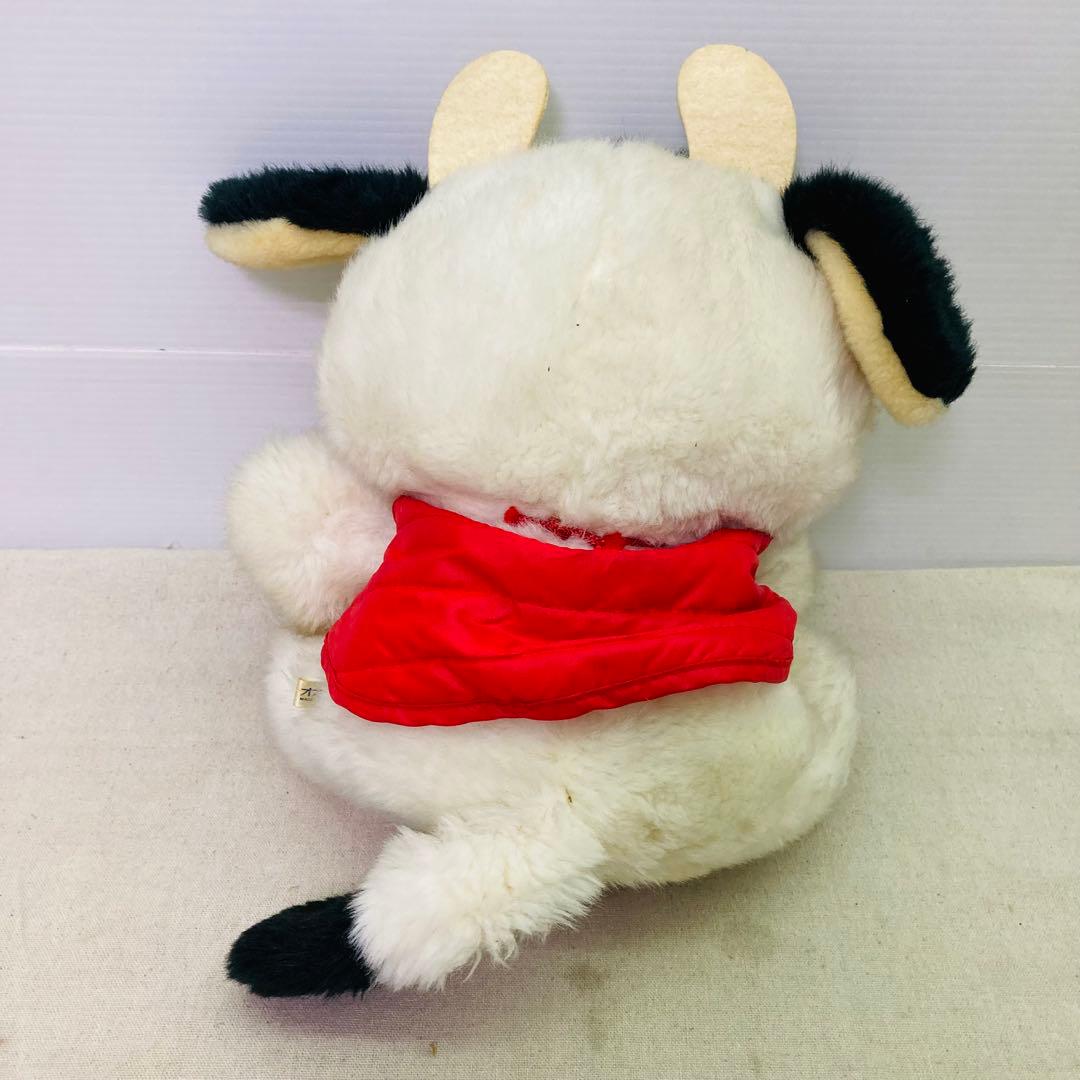 【レア★レトロ】オオイケ　モーモー　牛　ぬいぐるみ　マスコット　OIKE　当時物